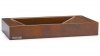 S.V.I.S. Design UMYWALKA 60 CM SIRIUS BASIC - SMOKED METAL, SZARY I MIEDZIANY, LAKIER PÓŁMATOWY